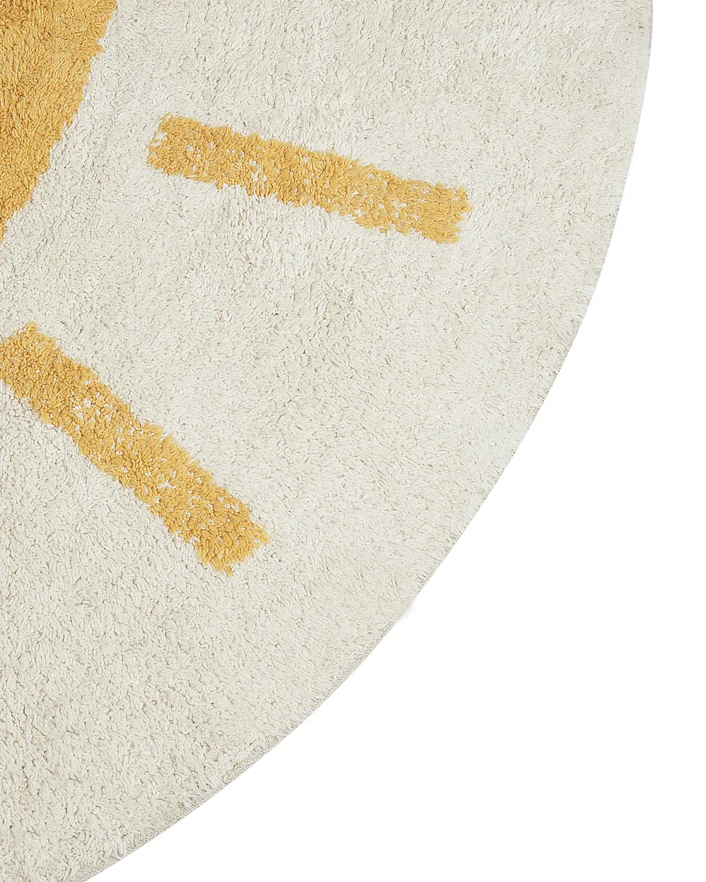 Tappeto per bambini BAIKER Beige ø 140 cm Cotone_903867