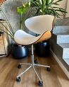 Armless Desk Chair White ROTTERDAM_933013