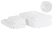 Set of 4 Towels ATAI Cotton White_797629