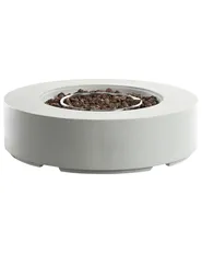 Gas Fire Pit PACAYA Concrete Light Grey_956516