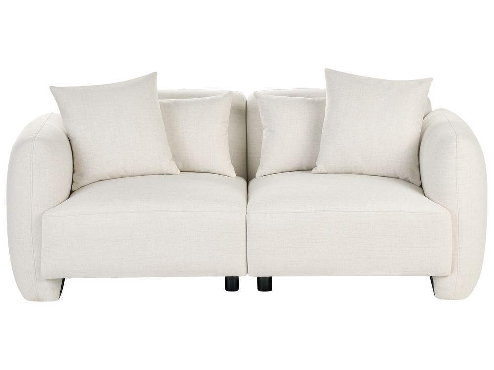 Sofa 3 Seater EKENES Fabric Off-White