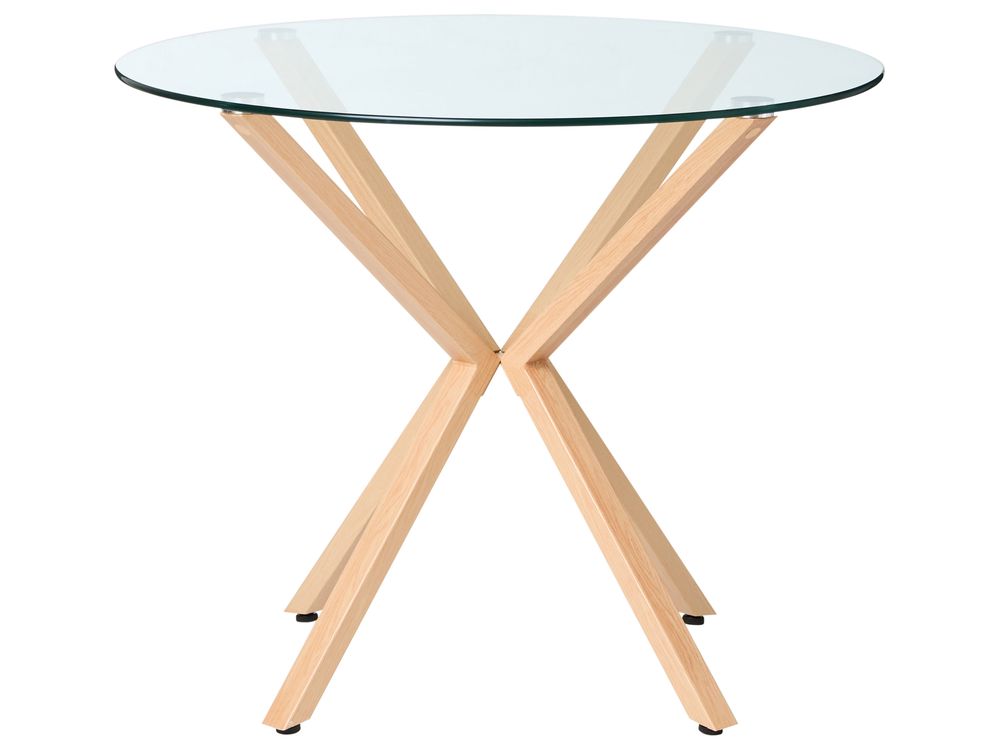 Jídelní stůl ALTURA Průhledná 90 cm 90 cm