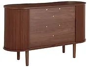 2 Door Sideboard LAURA Dark Brown_1166696