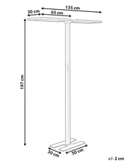 LED Floor Lamp SCULPTOR with Motion Sensor Metal White_868786