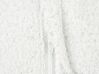 Sada 2 plyšových polštářků ⌀ 30 cm bílá RUTABAGA_906129