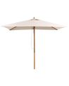 Parasol ogrodowy 195 cm FLAMENCO Jasnobeżowy