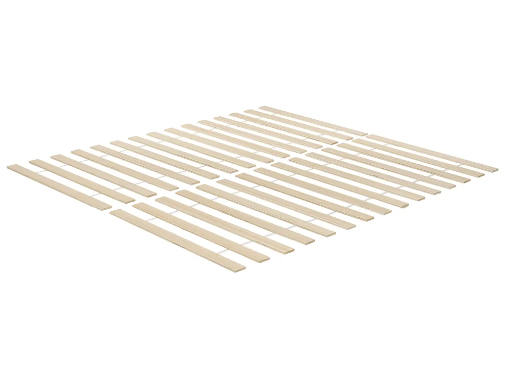 Bed with 4 Drawers OLENDON Pine Wood White 180 x 200 cm (EU Super King)_956311