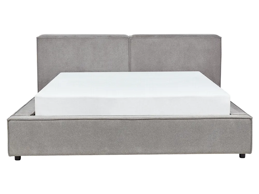 Bed Fabric LINARDS 160 x 200 cm (EU King Size) Grey_876149