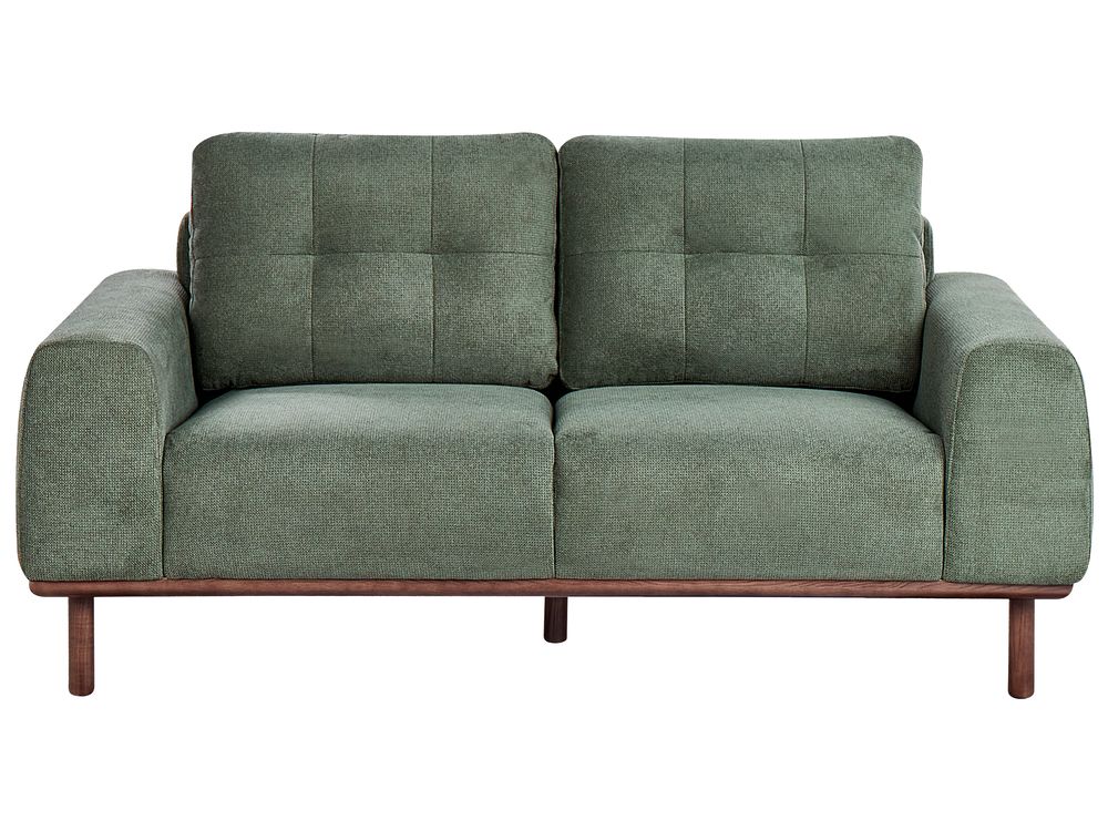 Sofa 2 Seater LAURILA Fabric Green