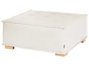 Modular Corner Sofa 5 Seater TIBRO Fabric Off-White Left Hand_1058191