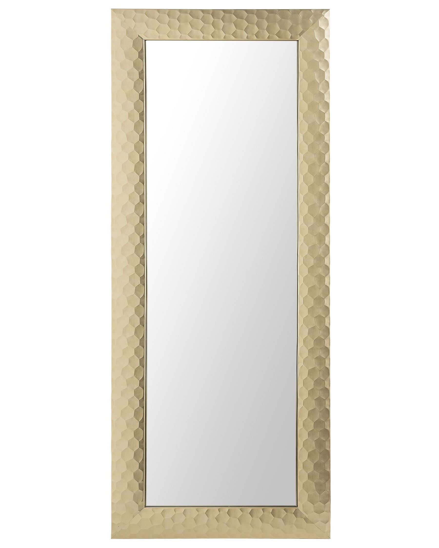 Espejo de pared dorado 50x130 cm ANTIBES_749719