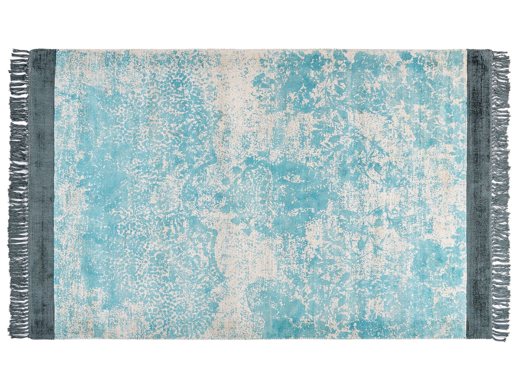 Kék és Bézs Szőnyeg 140 x 200 cm AKARSU_837054
