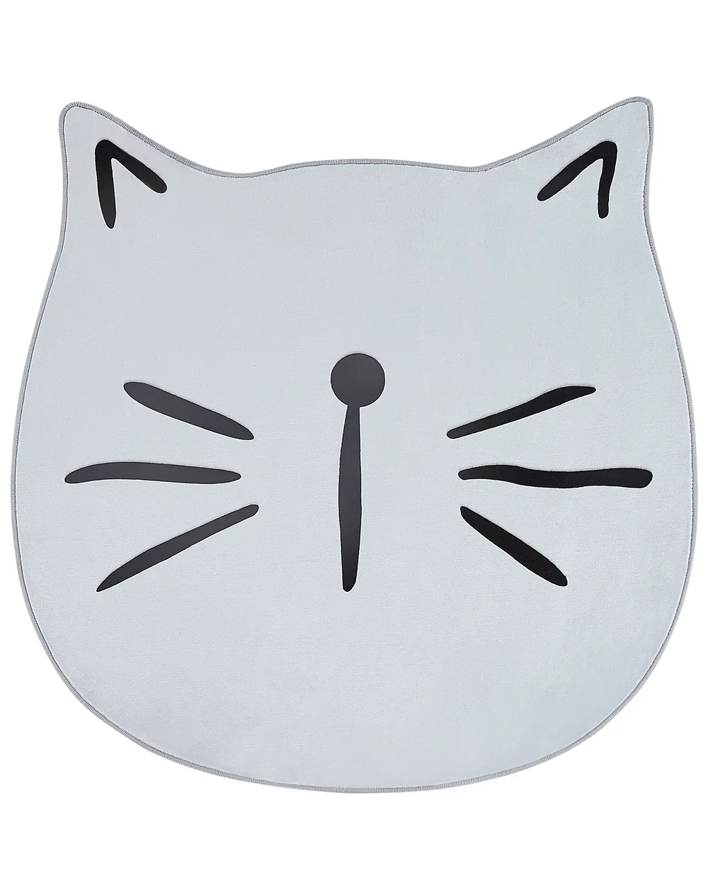 Dywan dziecięcy KITTY Szary ø 100 cm