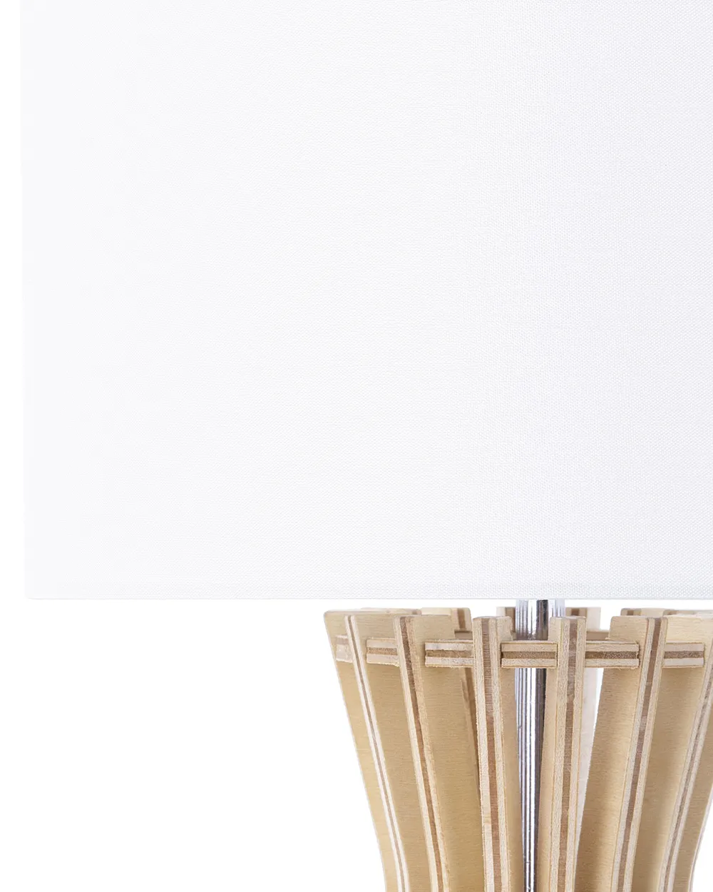 Table Lamp CARRION Brown/ White_694943