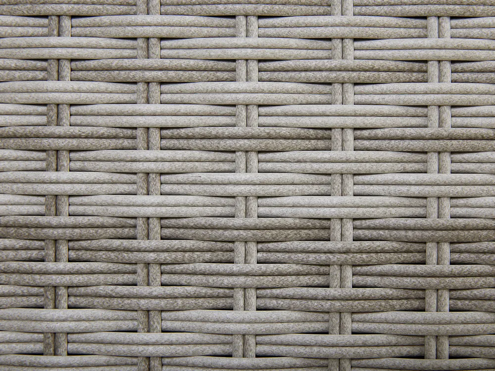 Storage Box MODENA 158 cm 63 cm PE Rattan Grey_796129