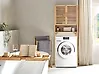 Washing Machine/Toilet Storage Cabinet OKARCHE 63 cm Bamboo Light Brown