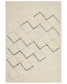 Bavlnený koberec 160 x 230 cm béžový TEZPUR_839276