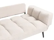Sofa Bed 2 Seater BREKKE Boucle Off-White_1068000