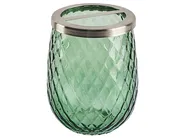 4-Piece Bathroom Accessories Set CANOA Glass Green_825325