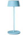 Lampada da tavolo senza fili a LED GUDER con dimmer Metallo Blu