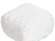 Puf BODLA Materiał syntetyczny Biały_942449