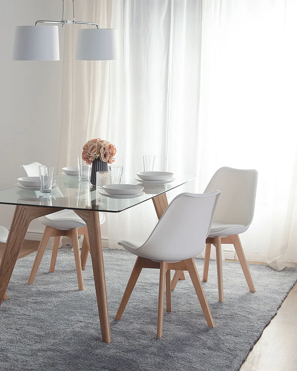 Set of Dining Chairs DAKOTA II White