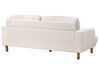 Sofa 3-osobowa boucle biała TUVE_927362