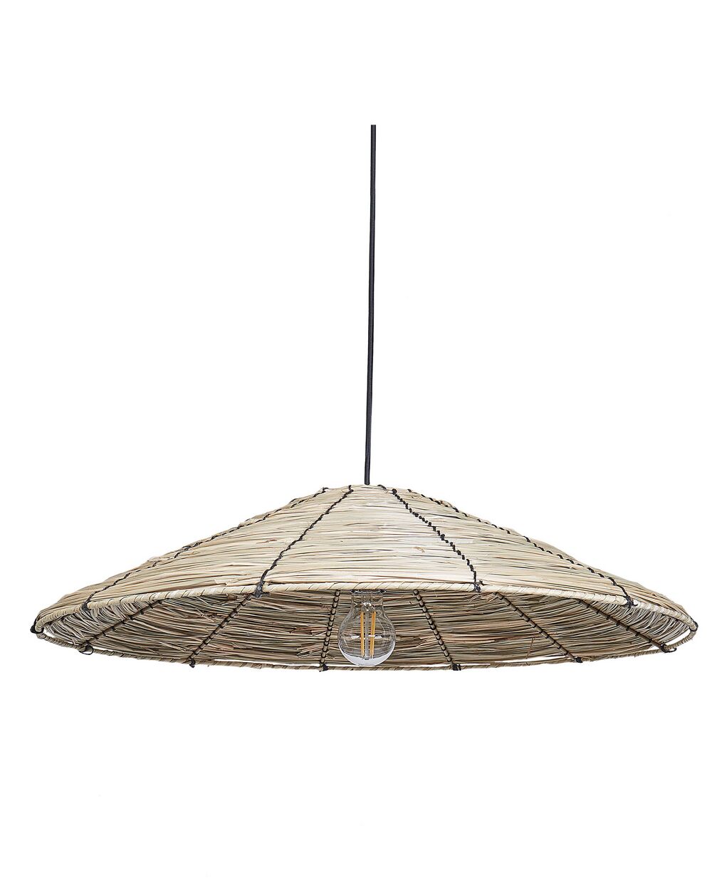 Lampadario LUAGAN Vimini Naturale