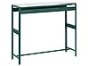 Stół barowy ogrodowy MAENZA 120 cm 40 cm Metal Zielony