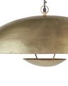 Kovová závěsná lampa mosazná AGRANI_867806