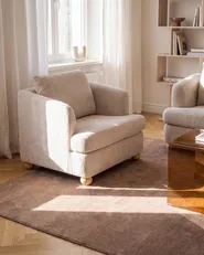 Poltrona RATTVIK Bouclé Beige_1066823