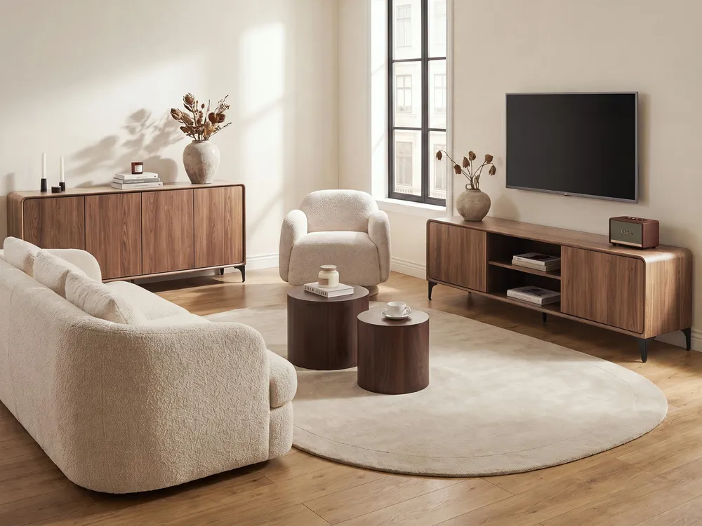 Mobile TV COWELL Marrone scuro_1114655