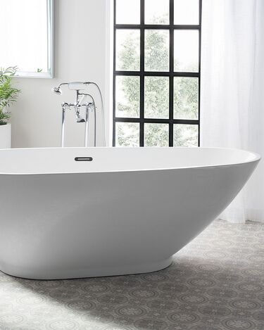 Freestanding Bath 1730 x 820 mm White GUIANA