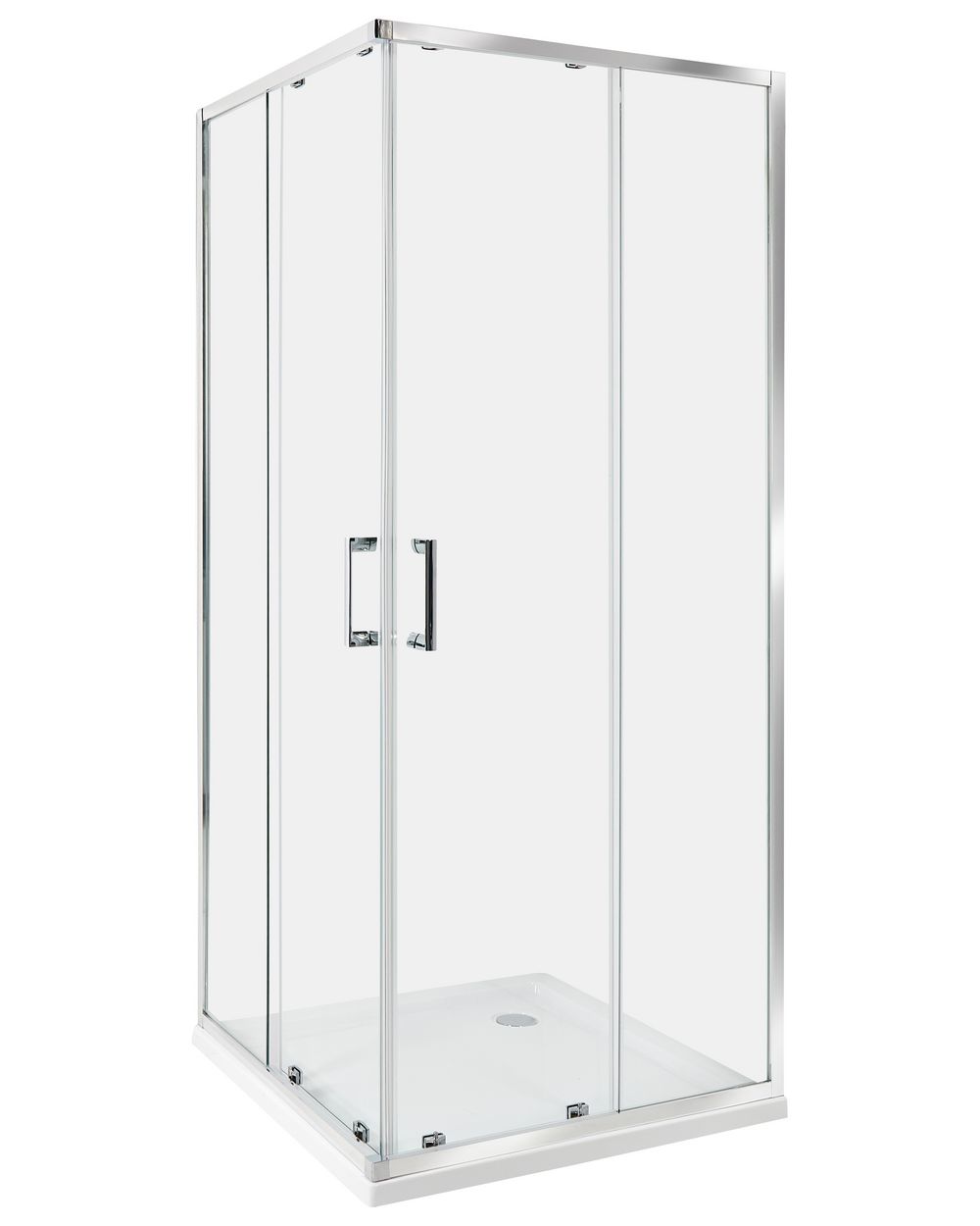 Cabine de douche TELA 80 x 80 x 185 cm Argenté