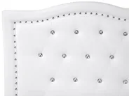 Ottoman Bed METZ Faux Leather White 160 x 200 cm (EU King Size)_1060474