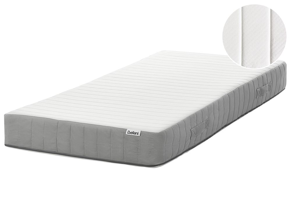 Saltea cu spumă cu memorie și arcuri individuale SILENT HYBRID 7 PLUS Fermitate ridicată H3/4 90 x 200 cm