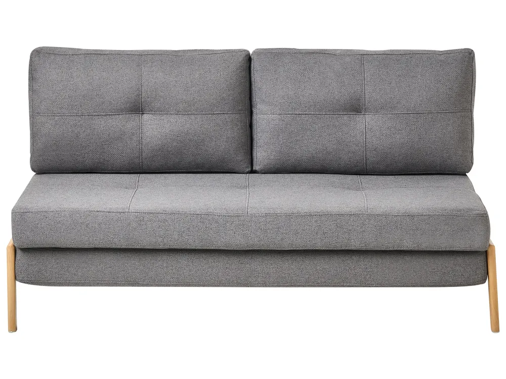 Sofa rozkładana dla 2 osób EDLAND Ciemnoszary