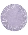 Kids Rug VURGUN Light Violet ø 120 cm Cotton
