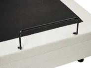 Adjustable Bed Boucle DUKE II 90 x 200 cm (EU Single) Off-White_1026140