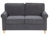 Velvet Sofa Set Grey RONNEBY_767105