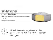 Sæt af 2 liggestole med hynder AMELIA Metal Lysegrå_991693