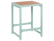 Garden Bar Set 2 Seater AVETRANA Metal Light Green_1079344