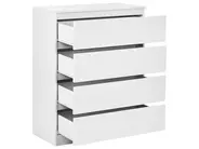 Komoda 4 szuflady WINNIPEG Biały_977880