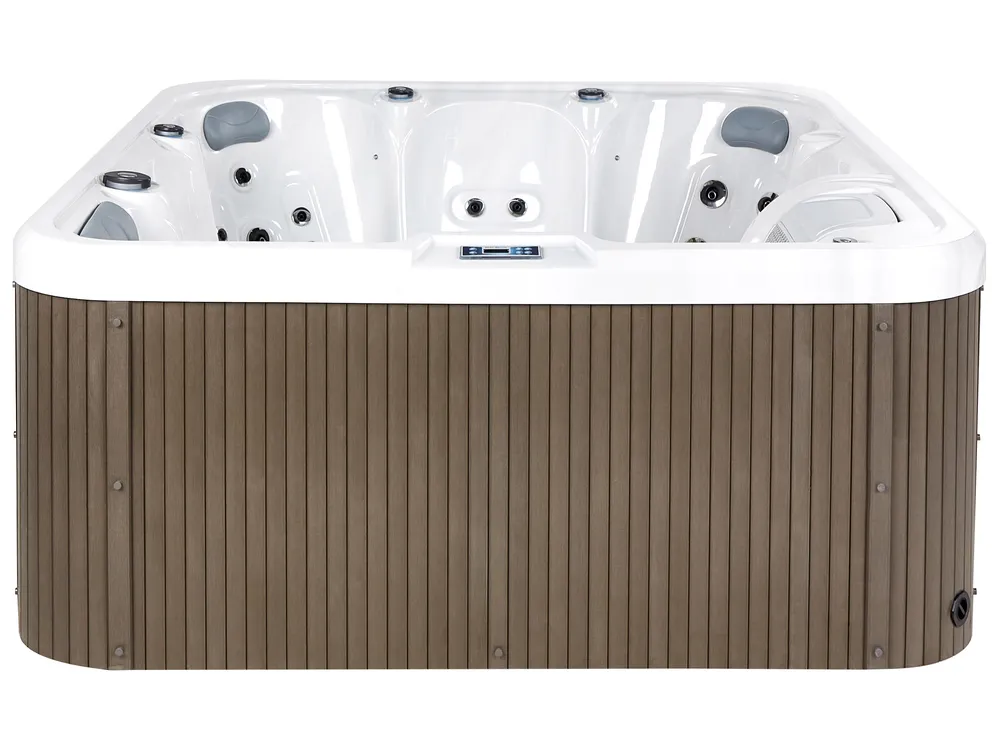 Vasca idromassaggio da esterno con LED CALIMA Bianco_965250