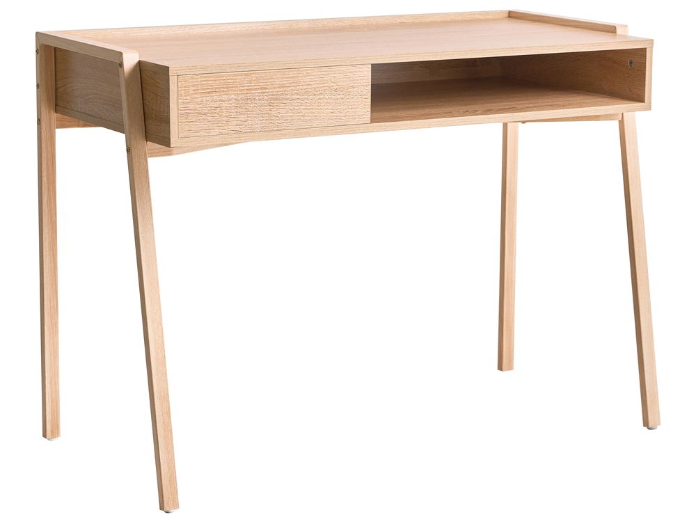 Schreibtisch KOFOTEN 107 cm 48 cm Hellbraun
