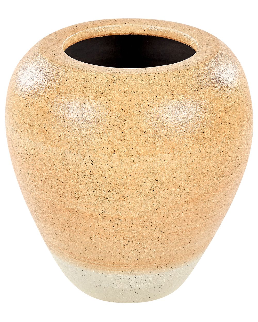 Vase décoratif SKIONE 34 cm Céramique Marron clair