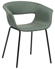 Set di 2 sedie da pranzo ELMA Verde scuro_884598