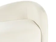 Divano 3 posti VELTADA Velluto Bianco sporco_943106