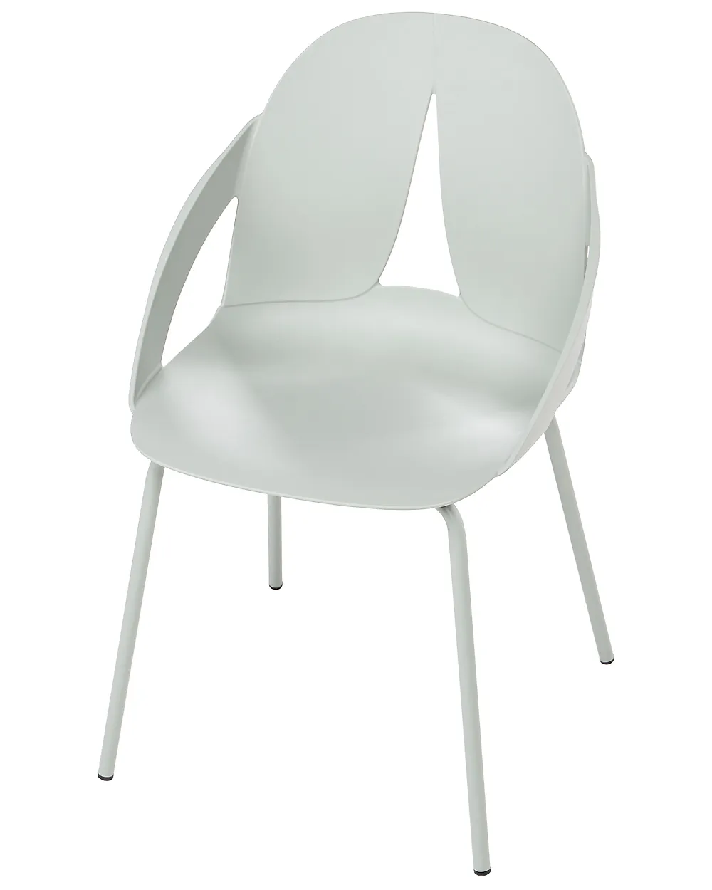 Set of 2 Garden Chairs BOLGHERI Light Green_1183053