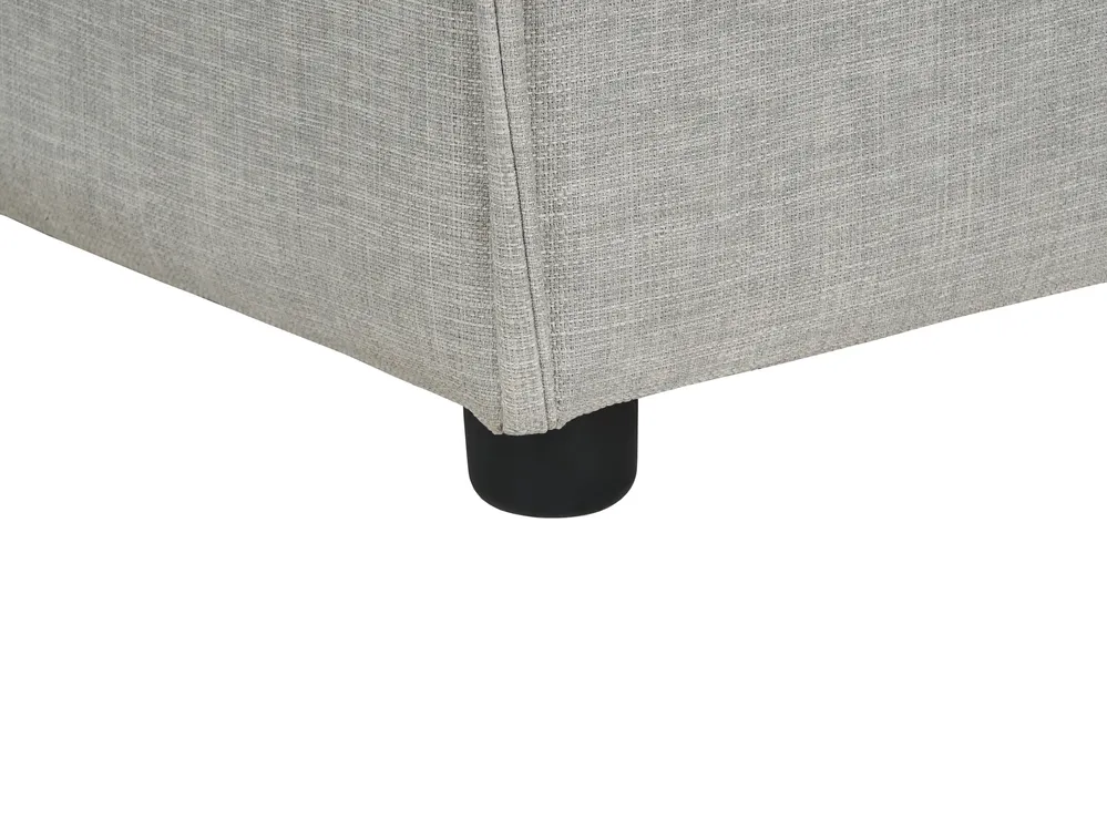 Chaise longue versione sinistra ARDAL Tessuto Grigio chiaro_949436